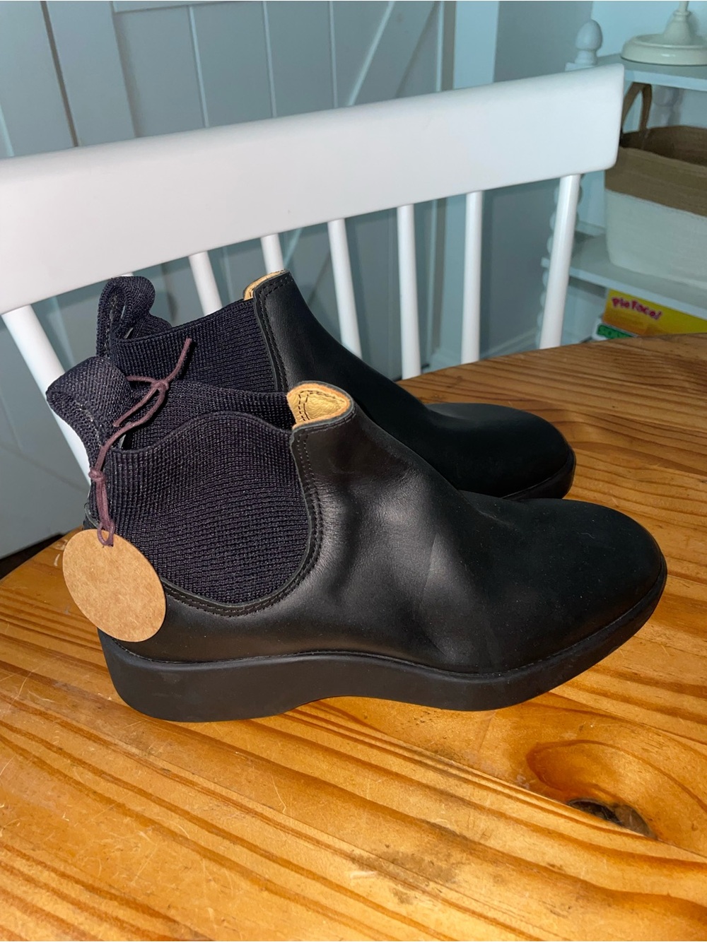 RM Williams Women Marc Newson Yard boot 365 Black size 3/US 5.5 $445 NEW